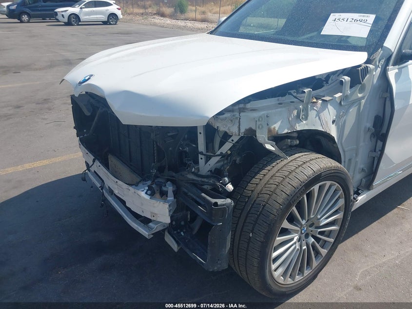 2021 BMW X7 VIN 5UXCW2C03M9G55758 IAAI salvage auction — FRONT END, Salvage Title, sold $12,000 on 2026-09-08 (photo 6)