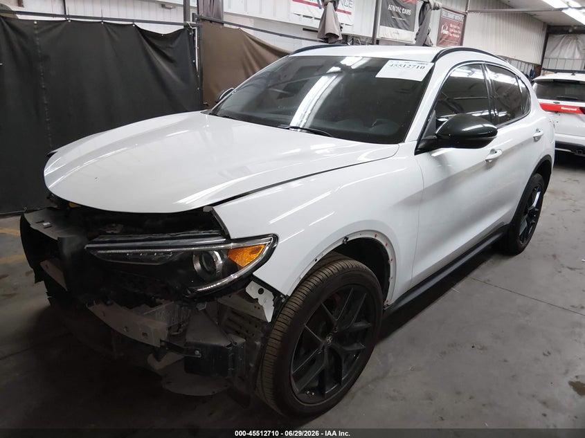 2019 Alfa romeo Stelvio VIN ZASPAJAN3K7C70823 IAAI salvage auction — FRONT END, Salvage (Arizona), sold $4,050 on 2026-07-27 (photo 2)