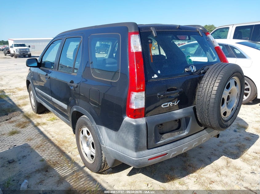 2005 Honda Cr-v VIN SHSRD68505U308253 IAAI salvage auction — NORMAL WEAR, Clear (North Carolina), sold $850 on 2026-07-29 (photo 3)