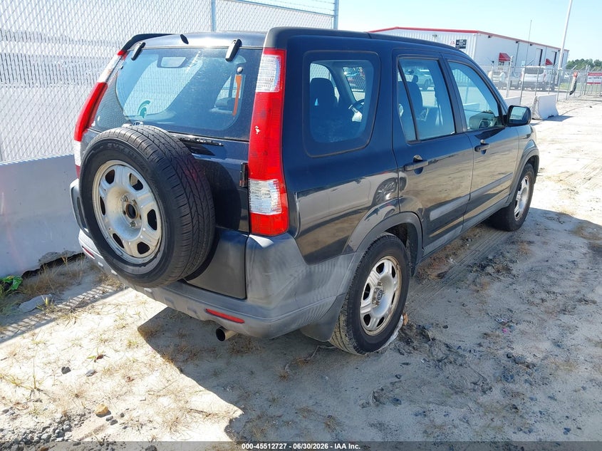 2005 Honda Cr-v VIN SHSRD68505U308253 IAAI salvage auction — NORMAL WEAR, Clear (North Carolina), sold $850 on 2026-07-29 (photo 4)