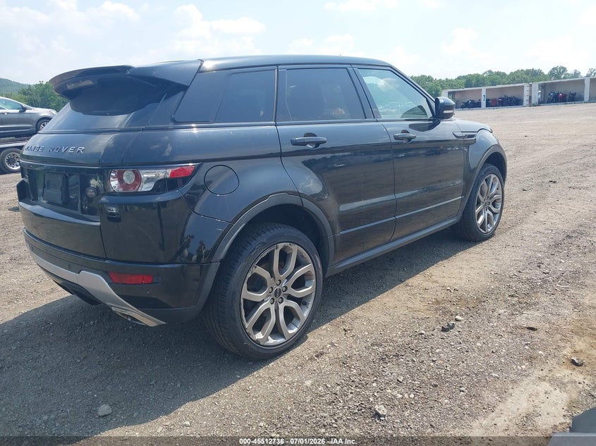 2012 Land rover Range rover evoque VIN SALVT2BG9CH644615 IAAI salvage auction — NORMAL WEAR, Clear (New Jersey), sold $625 on 2026-07-09 (photo 4)