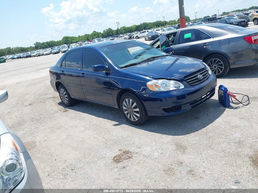 2003 Toyota Corolla VIN JTDBR32E730034661 IAAI salvage auction — MECHANICAL, Clear (Florida), sold $800 on 2026-07-15 (photo 1)