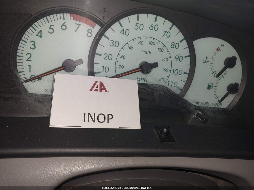 2003 Toyota Corolla VIN JTDBR32E730034661 IAAI salvage auction — MECHANICAL, Clear (Florida), sold $800 on 2026-07-15 (photo 7)