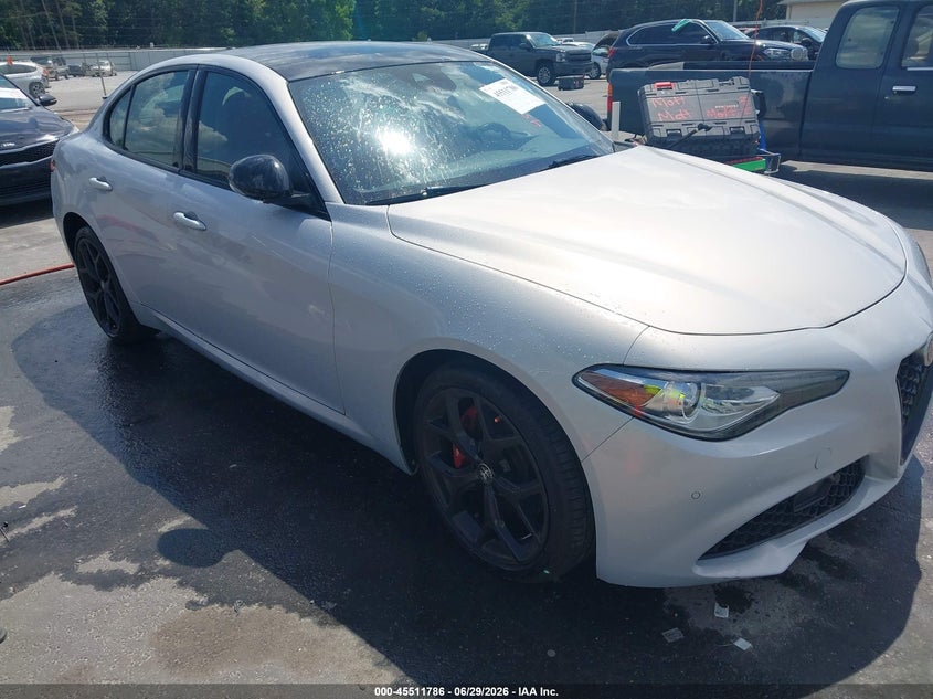2021 Alfa romeo Giulia VIN ZARFANBN3M7645838 IAAI salvage auction — NORMAL WEAR, Repossession Paperwork (Georgia), sold $3,050 on 2026-07-29 (photo 1)