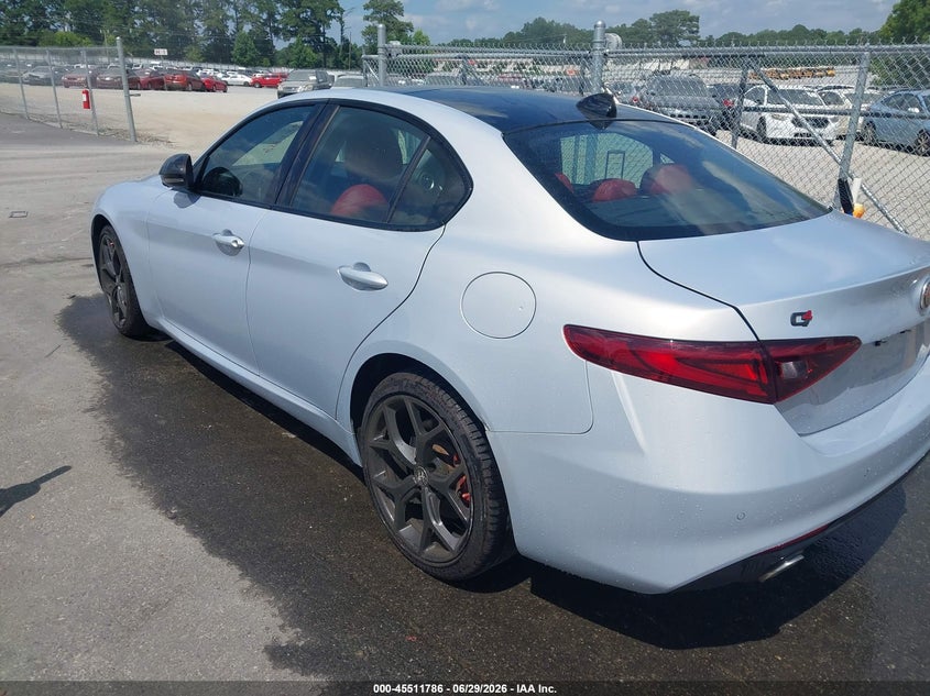 2021 Alfa romeo Giulia VIN ZARFANBN3M7645838 IAAI salvage auction — NORMAL WEAR, Repossession Paperwork (Georgia), sold $3,050 on 2026-07-29 (photo 3)