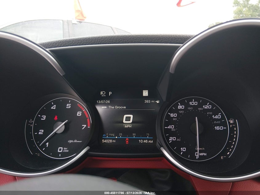 2021 Alfa romeo Giulia VIN ZARFANBN3M7645838 IAAI salvage auction — NORMAL WEAR, Repossession Paperwork (Georgia), sold $3,050 on 2026-07-29 (photo 7)