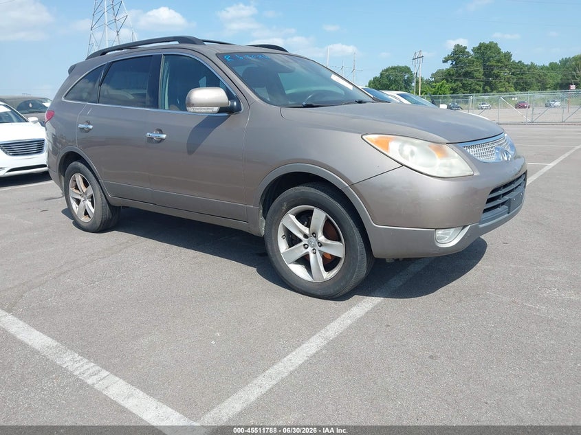 2011 Hyundai Veracruz VIN KM8NU4CC4BU144519 IAAI salvage auction — NORMAL WEAR, Clear (Tennessee), sold $75 on 2026-07-28 (photo 1)