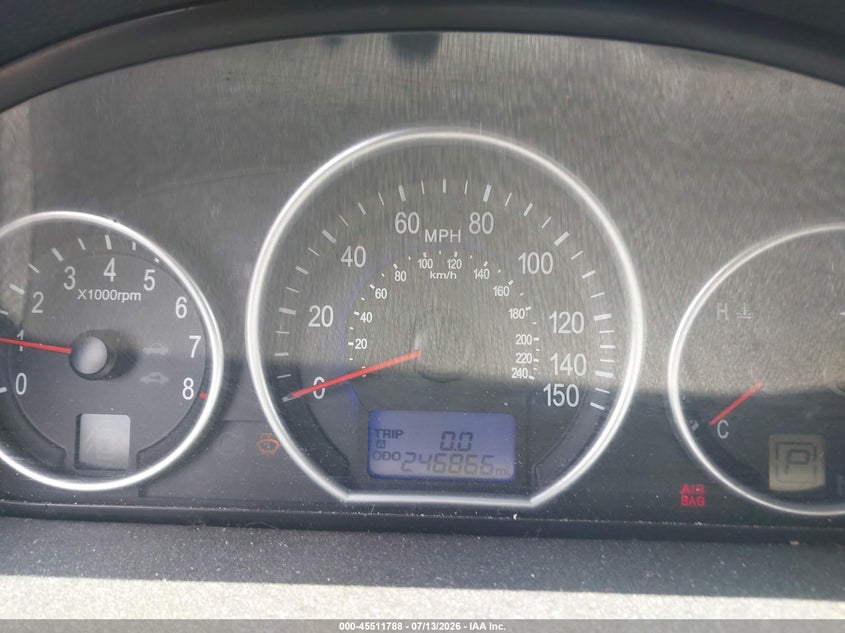 2011 Hyundai Veracruz VIN KM8NU4CC4BU144519 IAAI salvage auction — NORMAL WEAR, Clear (Tennessee), sold $75 on 2026-07-28 (photo 7)