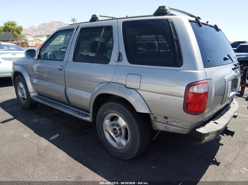2001 Infiniti Qx4 VIN JNRDR09X31W201008 IAAI salvage auction — LEFT & RIGHT, Salvage (Nevada), sold $125 on 2026-07-17 (photo 3)