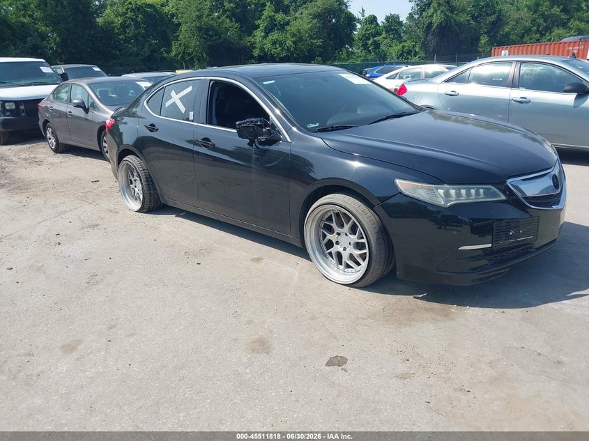 2016 Acura Tlx VIN 19UUB1F37GA004233 IAAI salvage auction — NORMAL WEAR, Clear (Maryland), sold $3,050 on 2026-07-17 (photo 1)