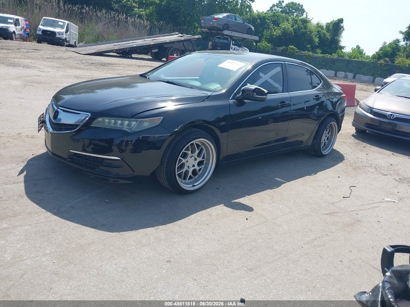 2016 Acura Tlx VIN 19UUB1F37GA004233 IAAI salvage auction — NORMAL WEAR, Clear (Maryland), sold $3,050 on 2026-07-17 (photo 2)