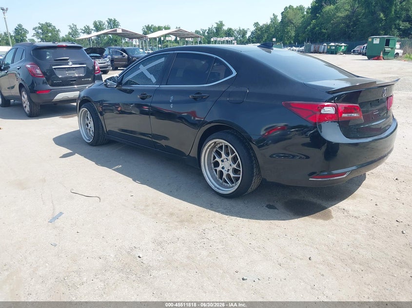 2016 Acura Tlx VIN 19UUB1F37GA004233 IAAI salvage auction — NORMAL WEAR, Clear (Maryland), sold $3,050 on 2026-07-17 (photo 3)