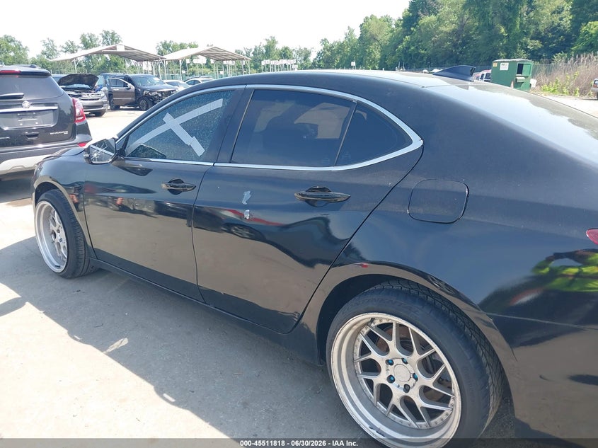 2016 Acura Tlx VIN 19UUB1F37GA004233 IAAI salvage auction — NORMAL WEAR, Clear (Maryland), sold $3,050 on 2026-07-17 (photo 6)