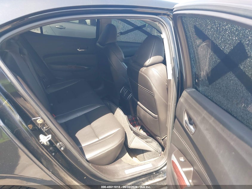 2016 Acura Tlx VIN 19UUB1F37GA004233 IAAI salvage auction — NORMAL WEAR, Clear (Maryland), sold $3,050 on 2026-07-17 (photo 8)