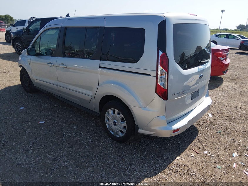 2022 Ford Transit connect VIN NM0GE9F27N1541316 IAAI salvage auction — FRONT END, Clear (Pennsylvania), sold $3,600 on 2026-07-15 (photo 3)