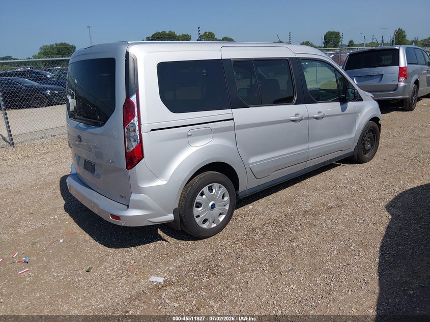 2022 Ford Transit connect VIN NM0GE9F27N1541316 IAAI salvage auction — FRONT END, Clear (Pennsylvania), sold $3,600 on 2026-07-15 (photo 4)