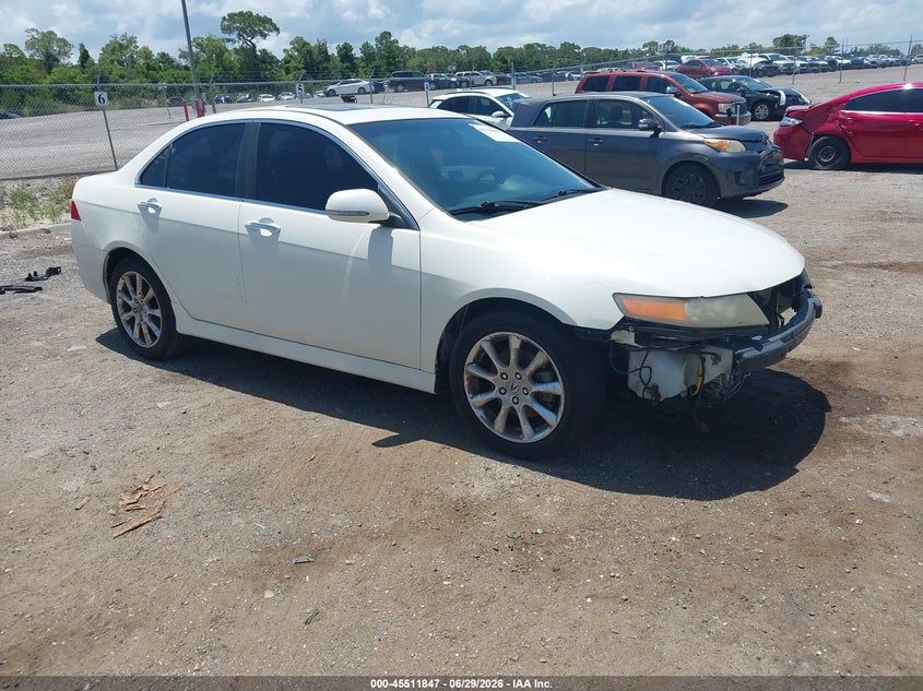 2006 Acura Tsx VIN JH4CL96926C015510 IAAI salvage auction — FRONT END, Rebuildable (Florida), sold $350 on 2026-07-23 (photo 1)