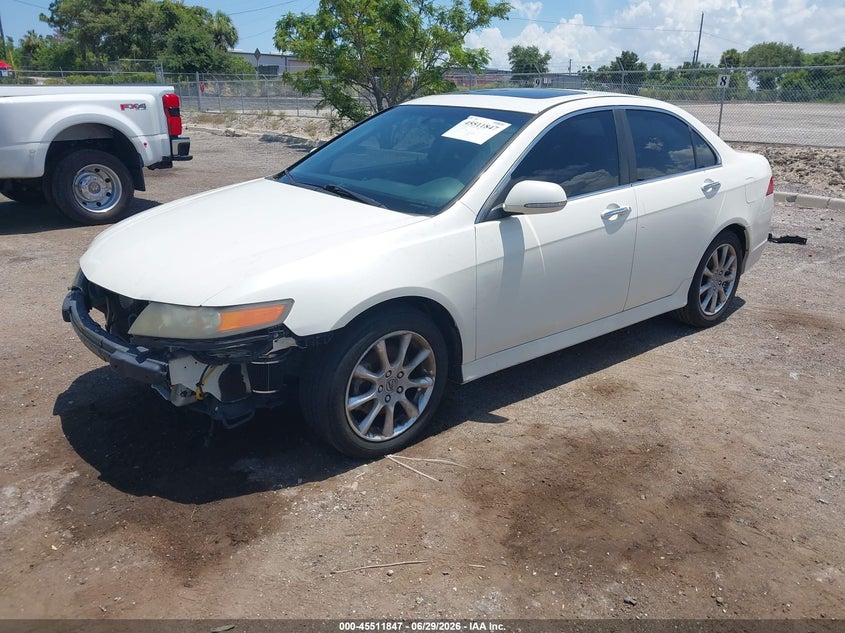 2006 Acura Tsx VIN JH4CL96926C015510 IAAI salvage auction — FRONT END, Rebuildable (Florida), sold $350 on 2026-07-23 (photo 2)