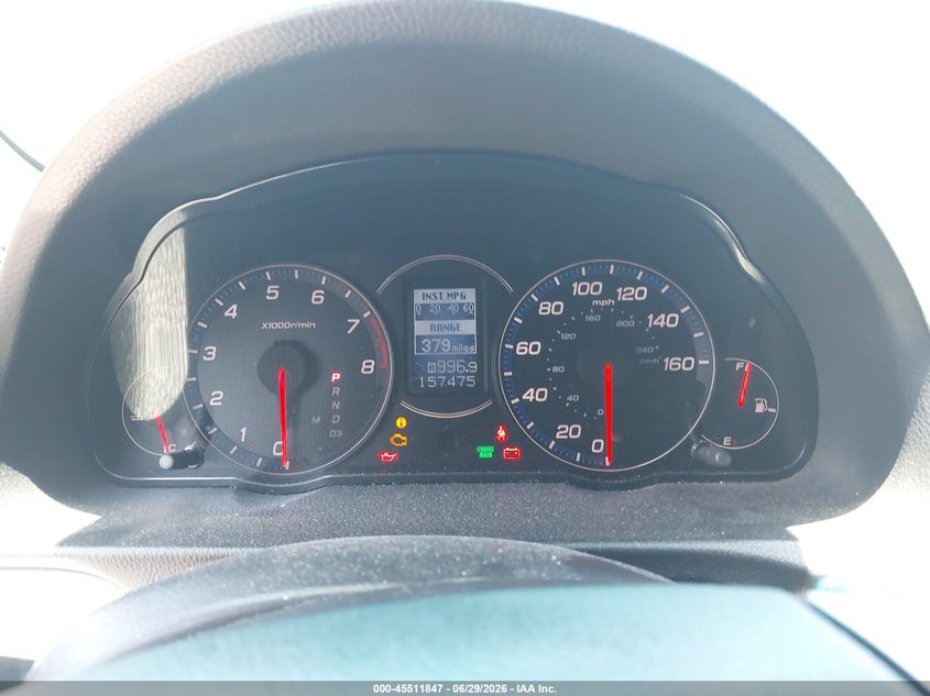 2006 Acura Tsx VIN JH4CL96926C015510 IAAI salvage auction — FRONT END, Rebuildable (Florida), sold $350 on 2026-07-23 (photo 7)