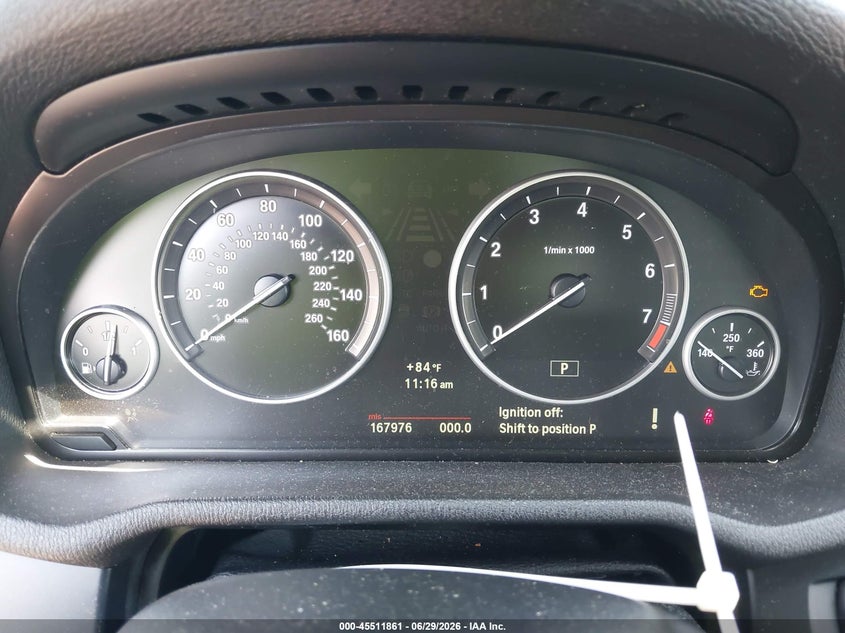 2013 BMW X3 VIN 5UXWX9C51D0A25725 IAAI salvage auction — NORMAL WEAR, Clear-Dealer Only (Maryland), sold $650 on 2026-07-30 (photo 7)