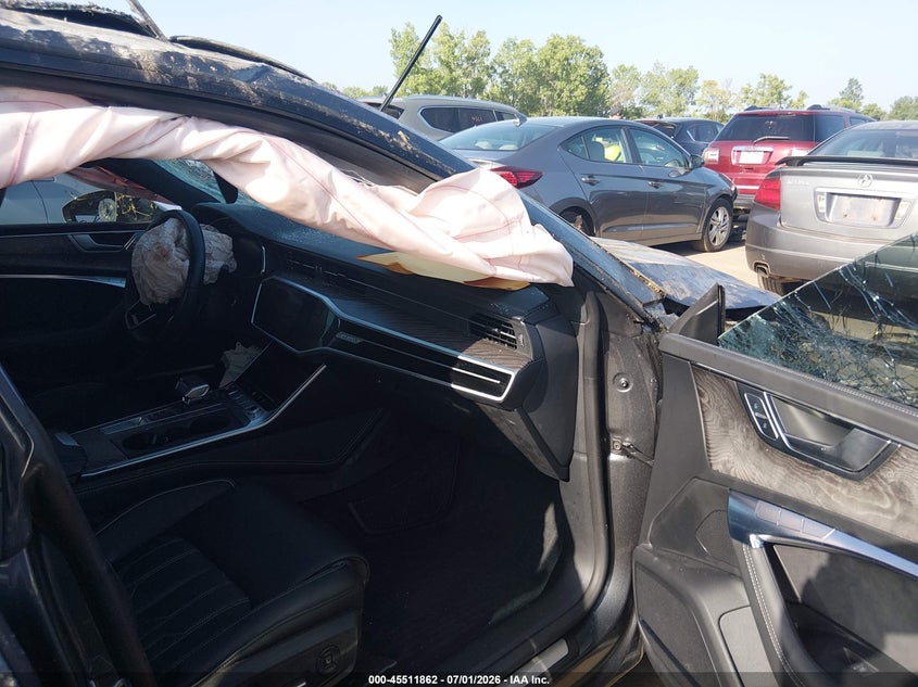 2024 Audi A7 VIN WAUV2BF27RN064022 IAAI salvage auction — ROLLOVER, Salvage Title, sold $575 on 2026-07-28 (photo 5)