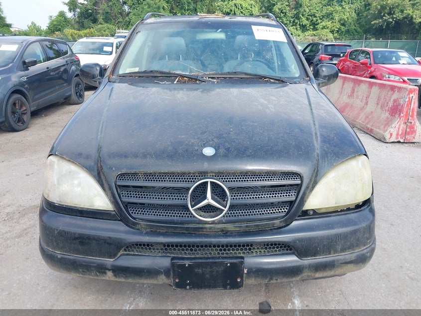 2000 Mercedes-benz Ml-class VIN 4JGAB72E8YA193497 IAAI salvage auction — NORMAL WEAR, Clear (Maryland), sold $375 on 2026-07-09 (photo 6)