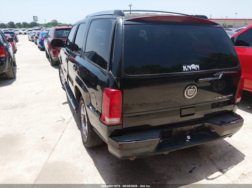 2003 Cadillac Escalade VIN 1GYEK63N23R118281 IAAI salvage auction — NORMAL WEAR, Original (Texas), sold $850 on 2026-08-03 (photo 3)