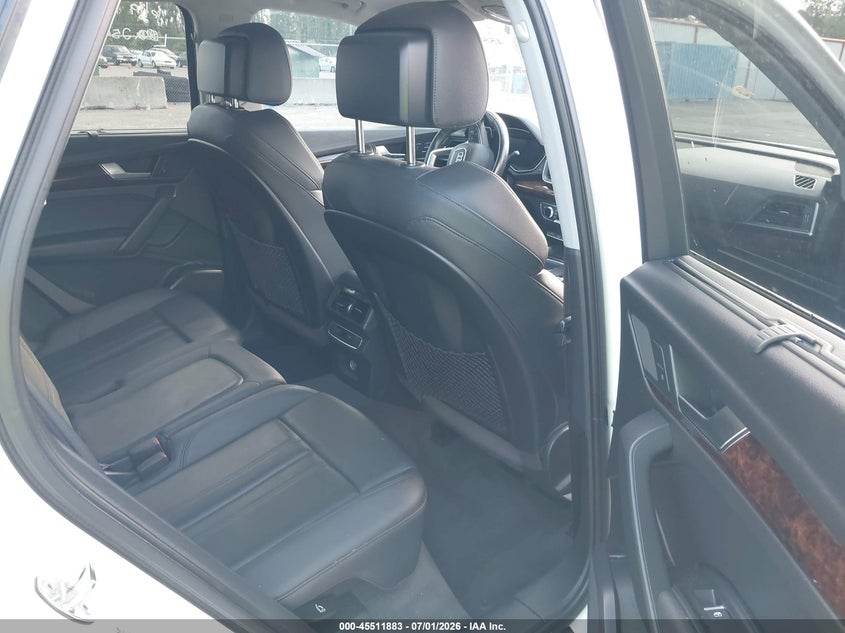 2018 Audi Q5 VIN WA1BNAFY4J2021835 IAAI salvage auction — FRONT END, Rebuildable (Florida), sold $6,550 on 2026-07-14 (photo 8)