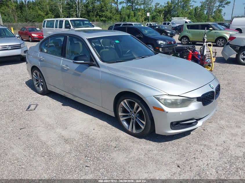 2015 BMW 3er VIN WBA3A5G53FNS86587 IAAI salvage auction — FRONT END, Clear (Florida), sold $1,200 on 2026-07-14 (photo 1)