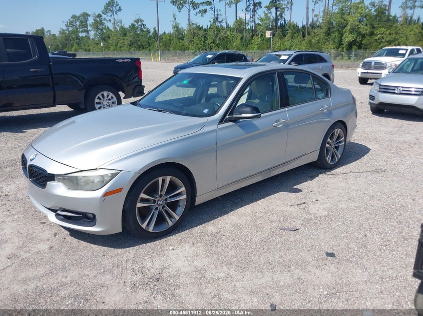 2015 BMW 3er VIN WBA3A5G53FNS86587 IAAI salvage auction — FRONT END, Clear (Florida), sold $1,200 on 2026-07-14 (photo 2)
