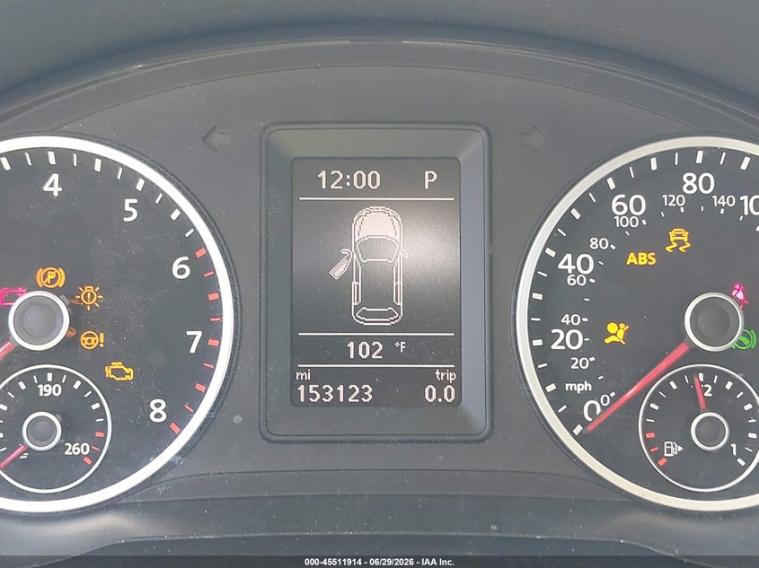 2015 Volkswagen Tiguan VIN WVGAV7AX0FW547202 IAAI salvage auction — MECHANICAL, Clear (Florida), sold $375 on 2026-07-20 (photo 7)