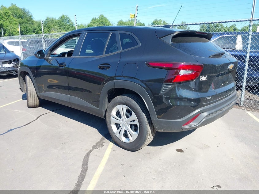 2025 Chevrolet Trax VIN KL77LFEP0SC337751 IAAI salvage auction — FRONT END, Salvage (Connecticut), sold $5,350 on 2026-07-23 (photo 3)