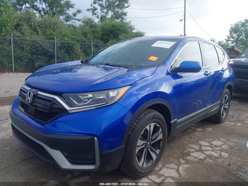 2022 Honda Cr-v VIN 7FARW2H74NE018856 IAAI salvage auction — HAIL, Salvage (Ohio), sold $9,400 on 2026-07-21 (photo 2)