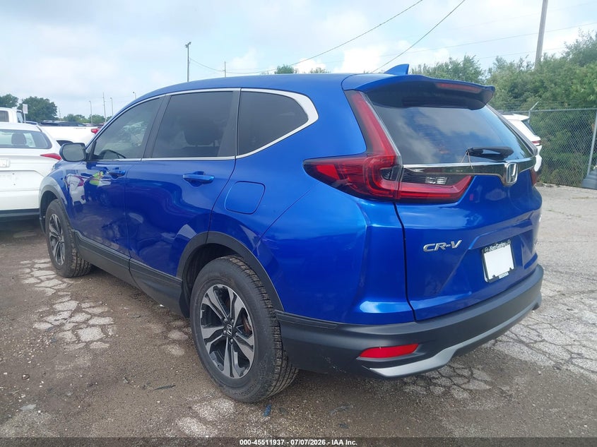 2022 Honda Cr-v VIN 7FARW2H74NE018856 IAAI salvage auction — HAIL, Salvage (Ohio), sold $9,400 on 2026-07-21 (photo 3)
