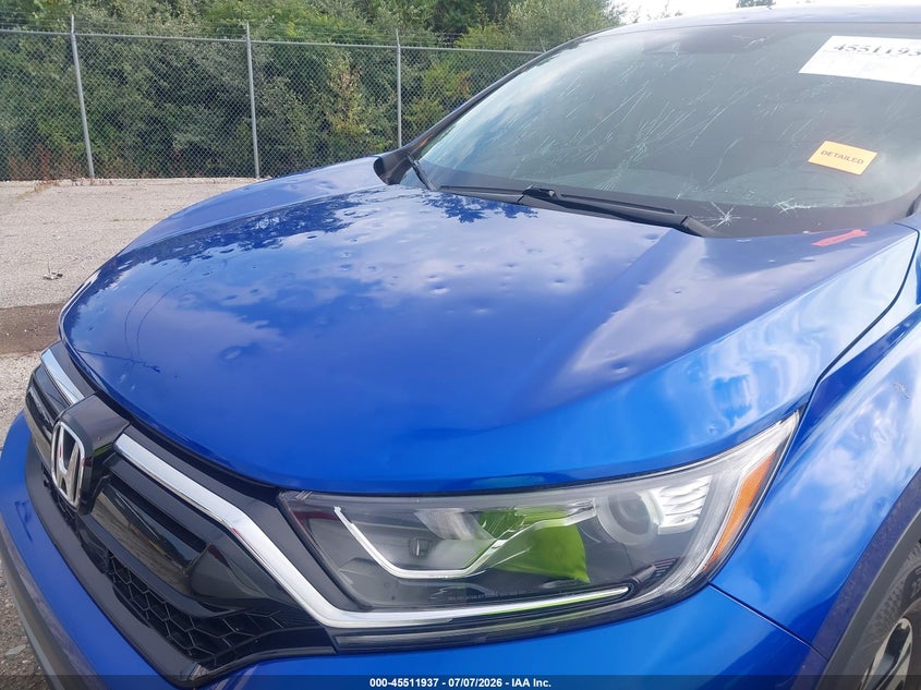 2022 Honda Cr-v VIN 7FARW2H74NE018856 IAAI salvage auction — HAIL, Salvage (Ohio), sold $9,400 on 2026-07-21 (photo 6)