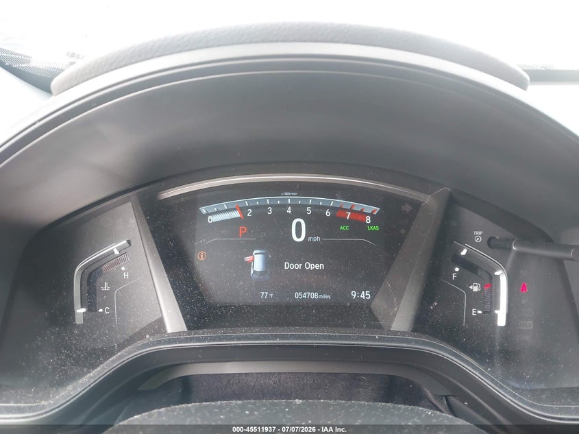 2022 Honda Cr-v VIN 7FARW2H74NE018856 IAAI salvage auction — HAIL, Salvage (Ohio), sold $9,400 on 2026-07-21 (photo 7)