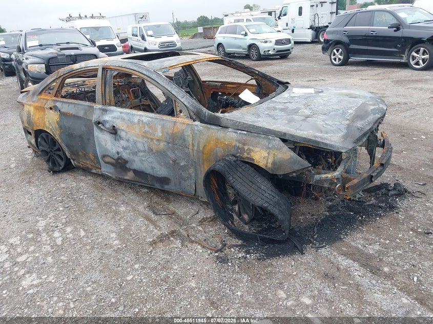2014 Hyundai Sonata VIN 5NPEC4AC3EH906053 IAAI salvage auction — TOTAL BURN, Salvage (Pennsylvania), sold $25 on 2026-07-22 (photo 1)