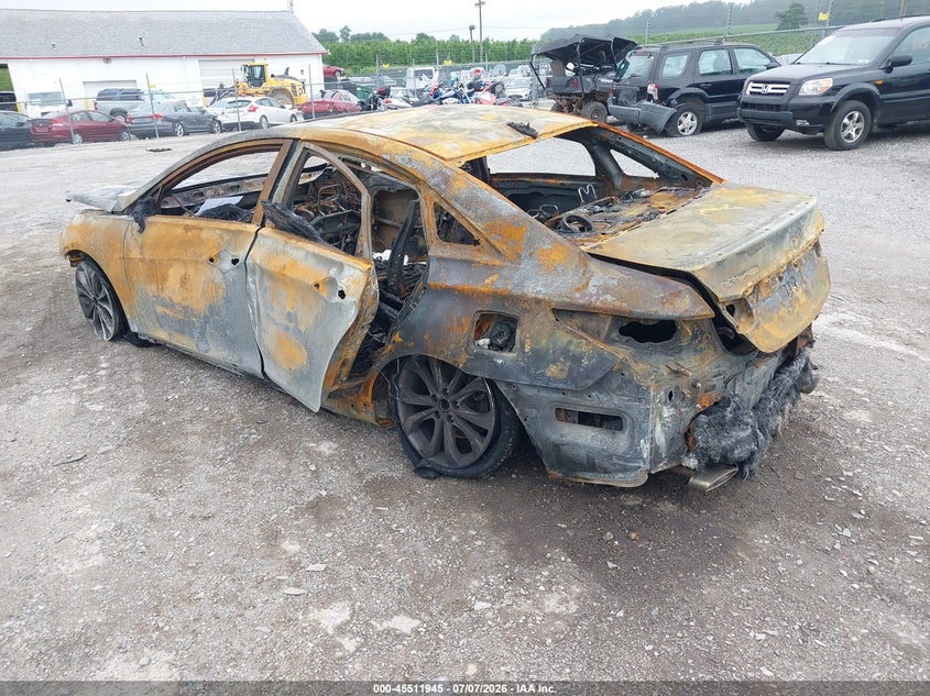 2014 Hyundai Sonata VIN 5NPEC4AC3EH906053 IAAI salvage auction — TOTAL BURN, Salvage (Pennsylvania), sold $25 on 2026-07-22 (photo 3)