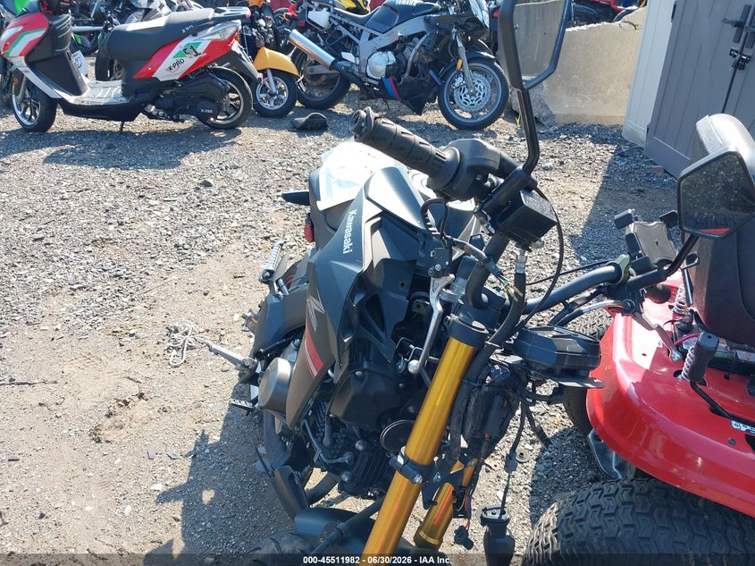 2021 Kawasaki VIN JKABRRJ1XMDA18933 IAAI salvage auction — FRONT END, Salvage (Pennsylvania), sold $100 on 2026-07-15 (photo 5)