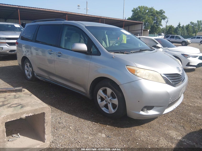 2011 Toyota Sienna VIN 5TDKK3DC3BS124031 IAAI salvage auction — NORMAL WEAR, Original (Ohio), sold $275 on 2026-07-29 (photo 1)