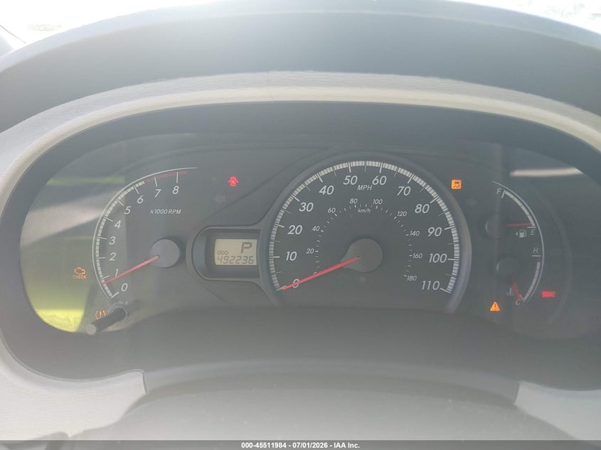 2011 Toyota Sienna VIN 5TDKK3DC3BS124031 IAAI salvage auction — NORMAL WEAR, Original (Ohio), sold $275 on 2026-07-29 (photo 7)