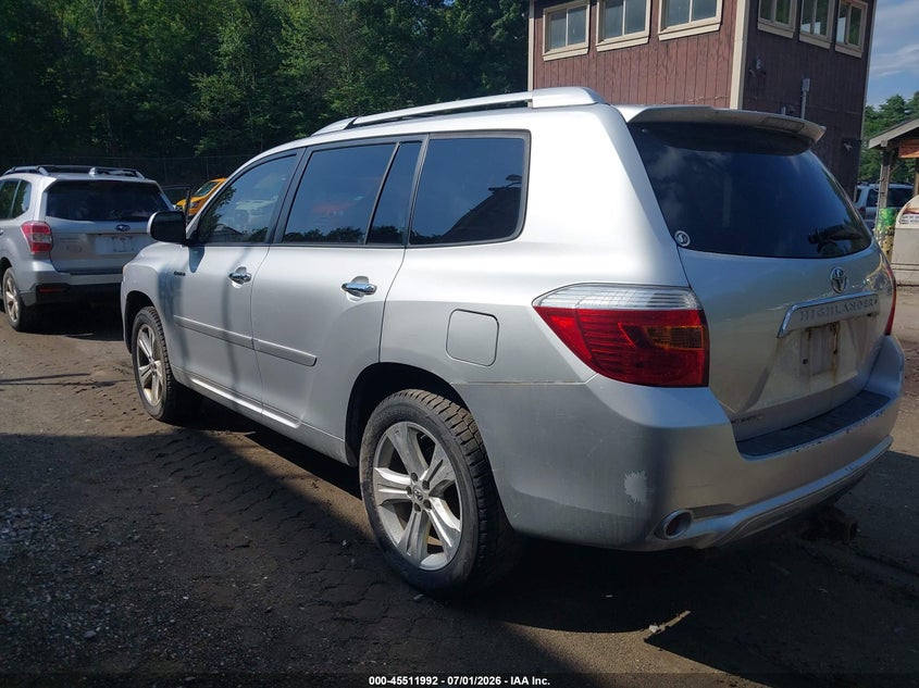 2010 Toyota Highlander VIN 5TDDK3EH5AS019363 IAAI salvage auction — NORMAL WEAR, Clear (New York), sold $3,300 on 2026-07-09 (photo 3)