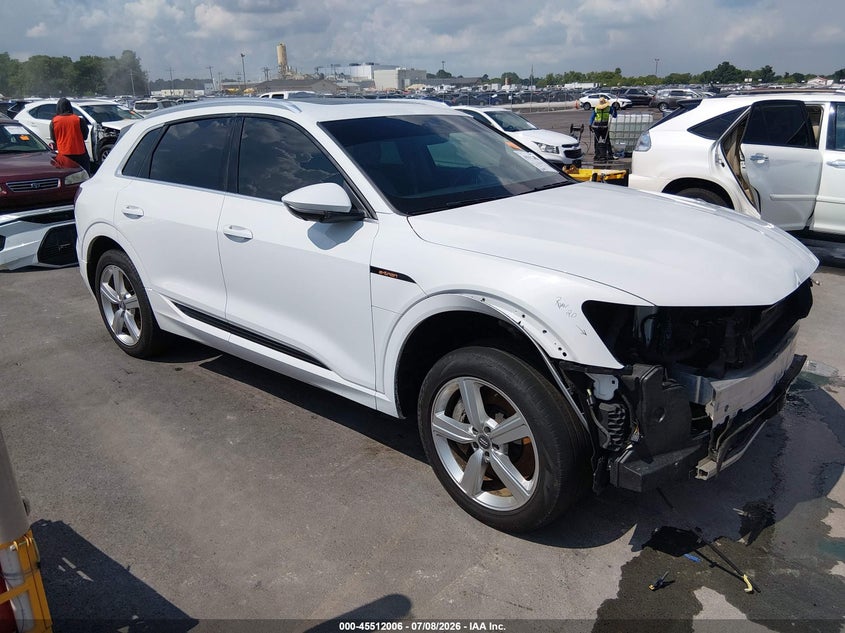 2019 Audi E-tron VIN WA1LAAGE2KB011276 — IAAI salvage auction photo