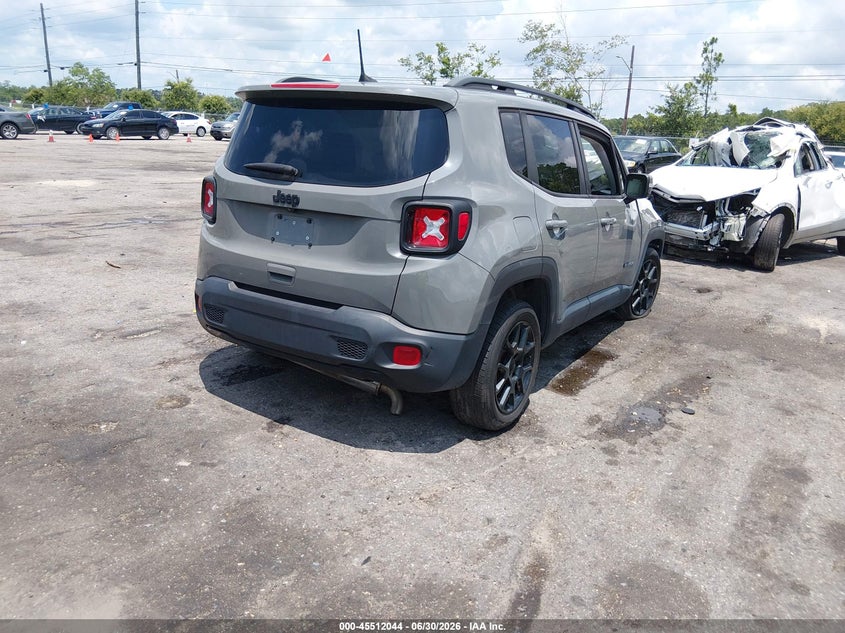 2019 Jeep Renegade VIN ZACNJABB2KPK59624 IAAI salvage auction — FRONT & REAR, Rebuildable (Florida), sold $25 on 2026-07-28 (photo 4)