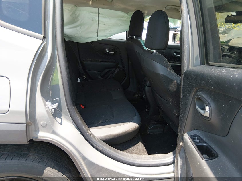 2019 Jeep Renegade VIN ZACNJABB2KPK59624 IAAI salvage auction — FRONT & REAR, Rebuildable (Florida), sold $25 on 2026-07-28 (photo 8)