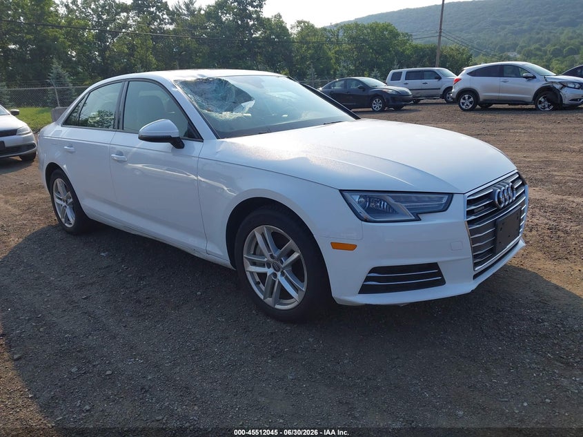 2017 Audi A4 VIN WAUANAF48HN024242 IAAI salvage auction — FRONT END, Salvage (Idaho), sold $5,200 on 2026-07-30 (photo 1)