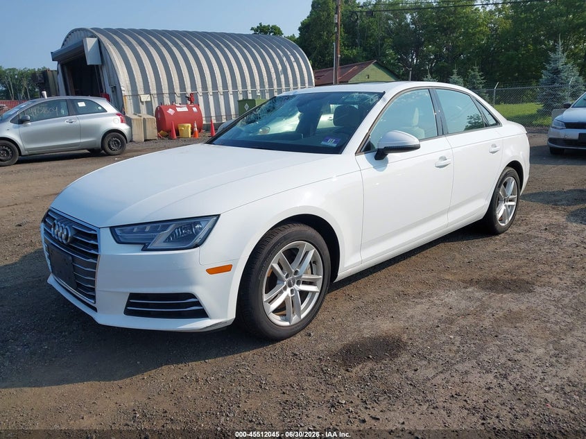 2017 Audi A4 VIN WAUANAF48HN024242 IAAI salvage auction — FRONT END, Salvage (Idaho), sold $5,200 on 2026-07-30 (photo 2)