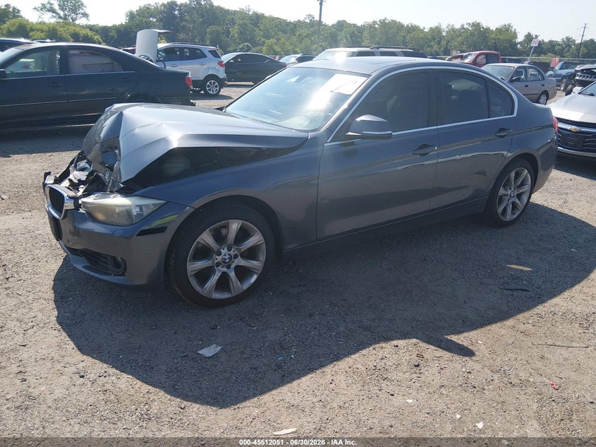 2015 BMW 3er VIN WBA3B5C57FF959555 IAAI salvage auction — FRONT END, Salvage - Greater Than 75% (Maryland), sold $925 on 2026-07-30 (photo 2)