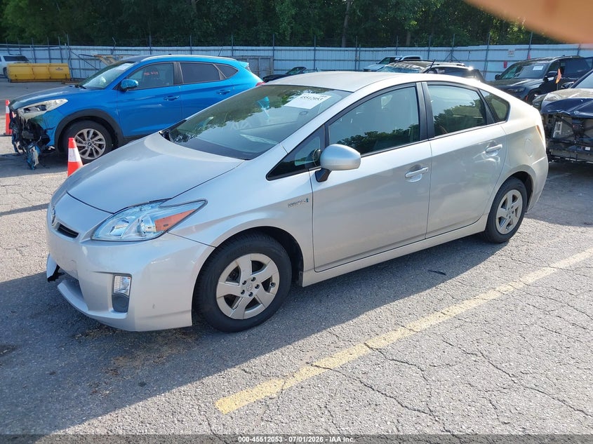 2010 Toyota Prius VIN JTDKN3DU1A0035026 IAAI salvage auction — FRONT END, Clear (Michigan), sold $625 on 2026-07-27 (photo 2)