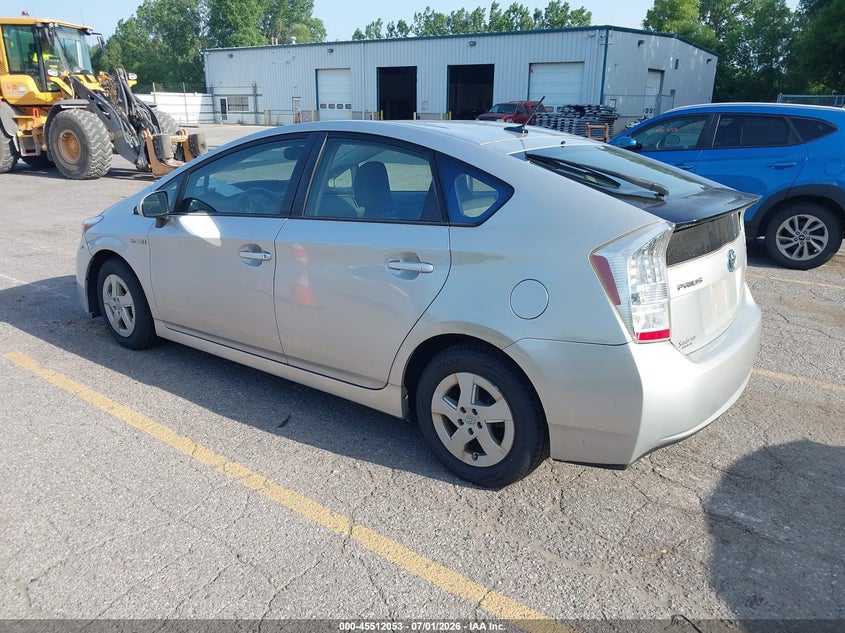 2010 Toyota Prius VIN JTDKN3DU1A0035026 IAAI salvage auction — FRONT END, Clear (Michigan), sold $625 on 2026-07-27 (photo 3)